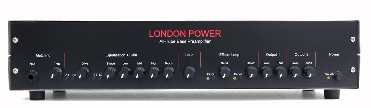 London Power's All-Tube Bass Preamp