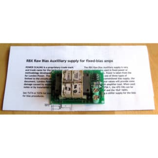 London Power's RBX Raw Bias Auxiliary Supply Kit